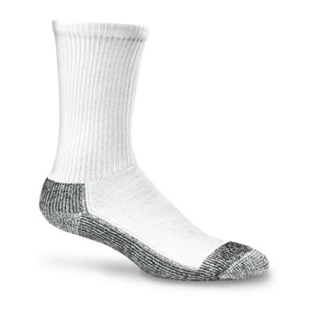 MED WHT DBL Sole Sock